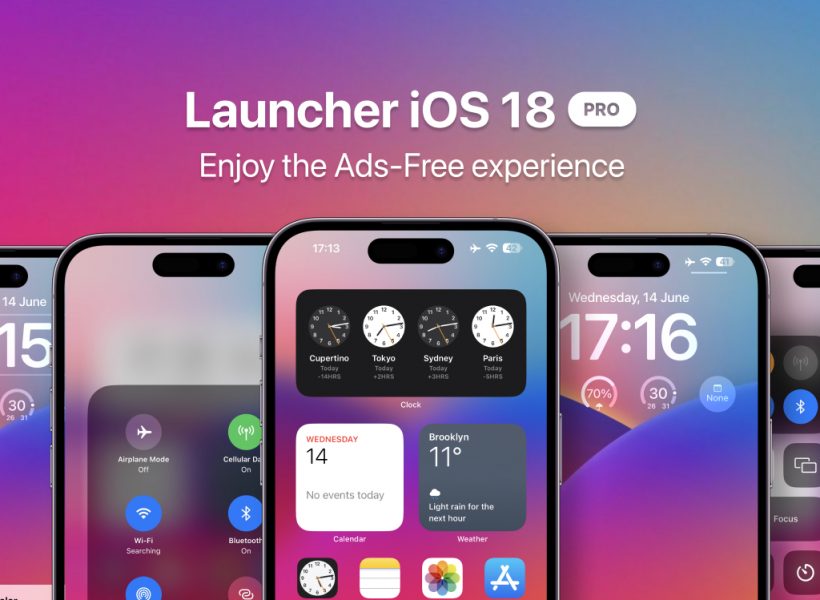 Launcher iOS 18 Pro